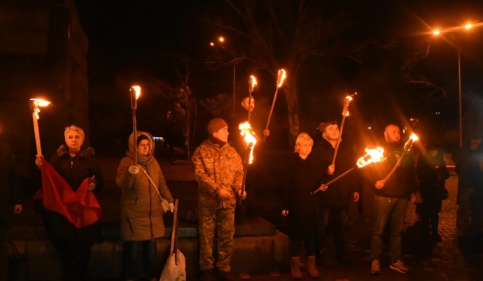 Смолоскипна акція в Одесі