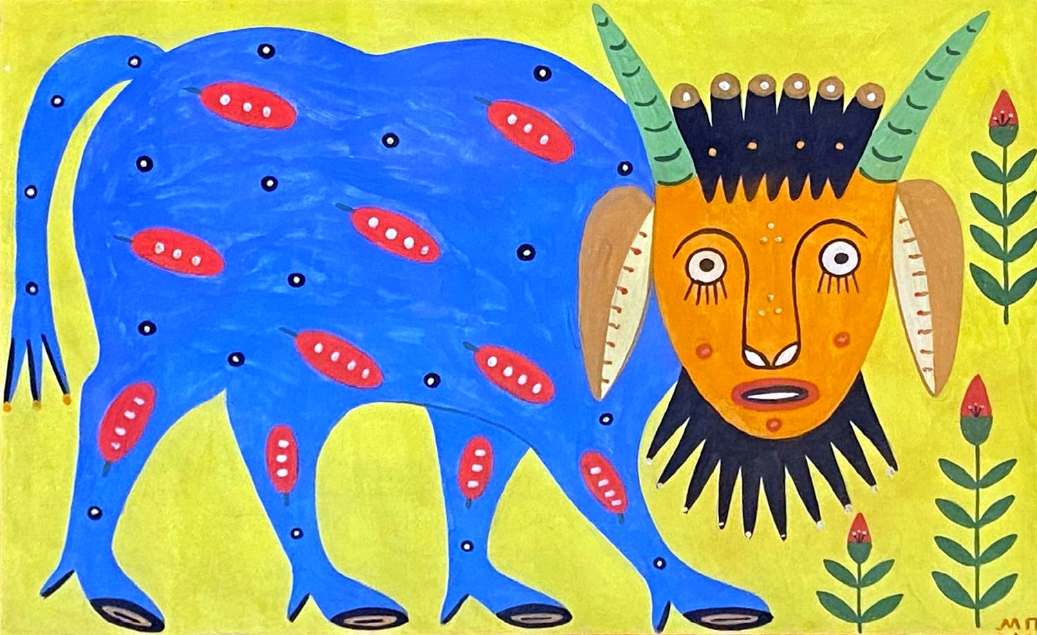 Метаморфози Марії Примаченко – суміш звіра та людини