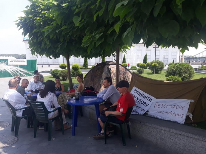 Акция за музей на Почтовой