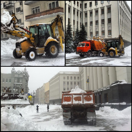 Покращення на Банковой. Фото Мустафы Найема Покращення на Банковой. Фото Мустафы Найема