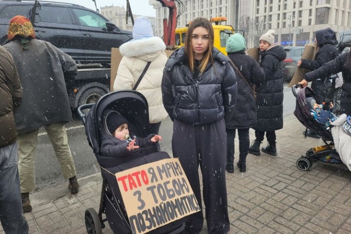 Учасниця акції