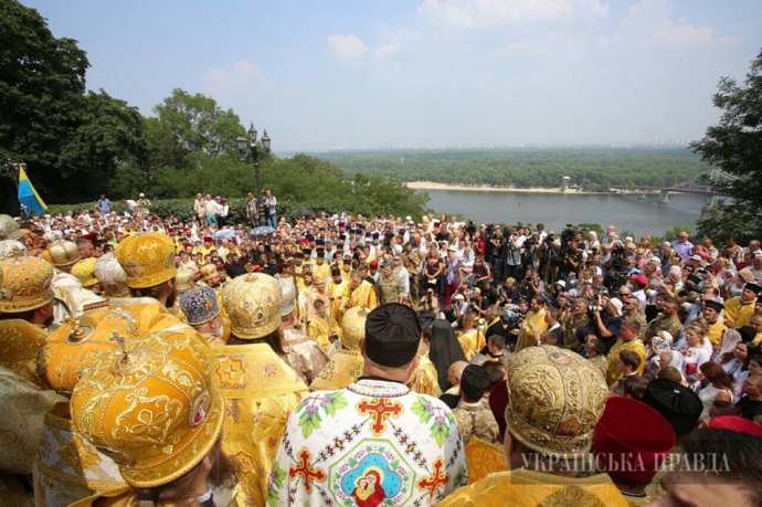 Володимирська гірка, 28 липня
