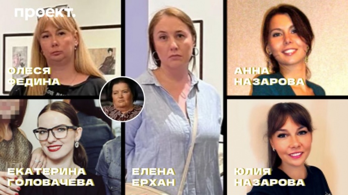 сестры и помощницы Кабаевой, которые постоянно ее сопровождают