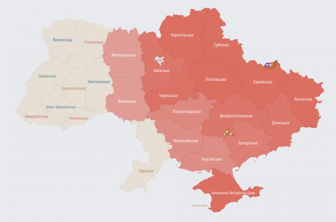 мапа: alerts.in.ua