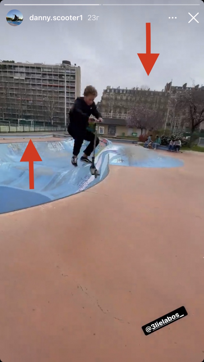 Дені Пєсков у Парижі