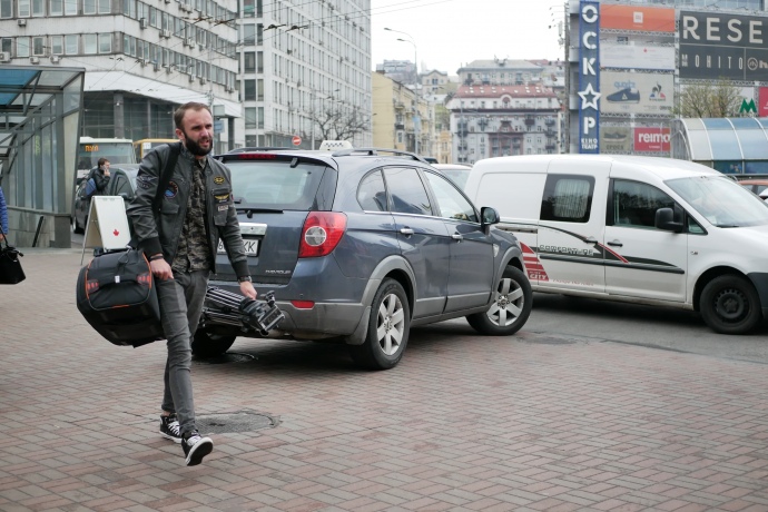 Автомобиль Chevrolet, на котором уехал Манжосов
