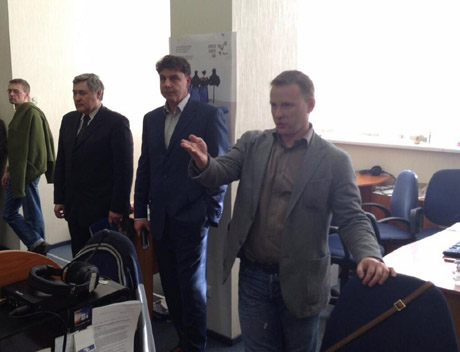 Артем Шевченко і Альтман. Фото Шеремета 