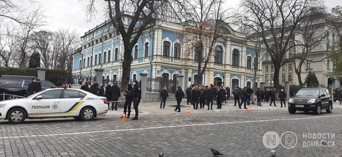 Помещение клуба Кабинета министров на Институтской