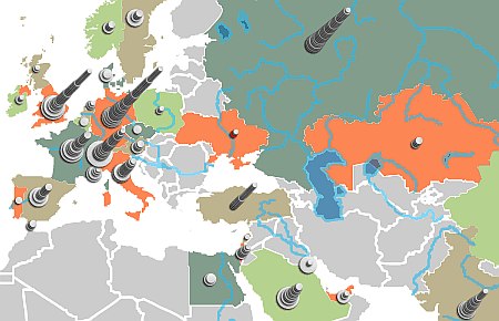 Розміщення багачів на карті світу