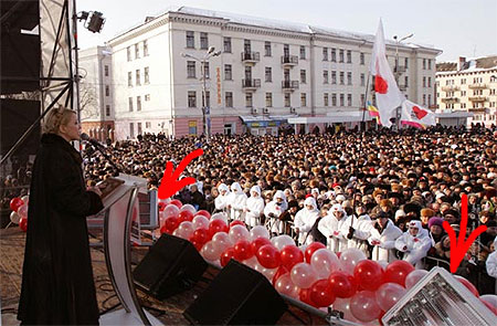 Фото Александра Прокопенко. В правом нижнем углу видны обогреватели