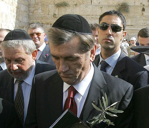 Разом з Ющенком помолився і Євген Червоненко